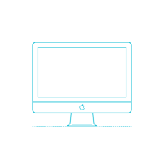 Guide Digital Apple Imac 21.5 Inch Sketch Drawing Svg Vector, Free Vectors File